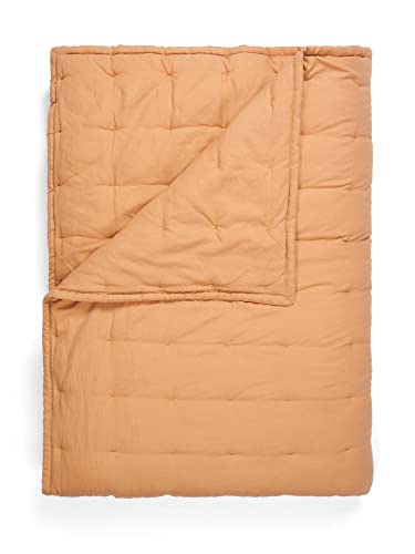 ESSENZA Tagesdecke Ruth Shell Brown,180x265 cm, 70% Polyester (recycelt), 30% Polyester, Uni im Sale